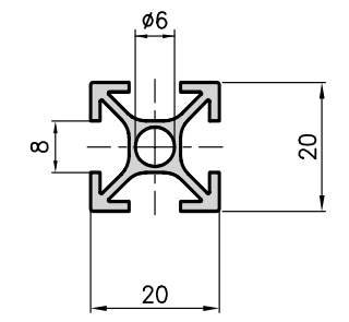 Dimensioned drawing