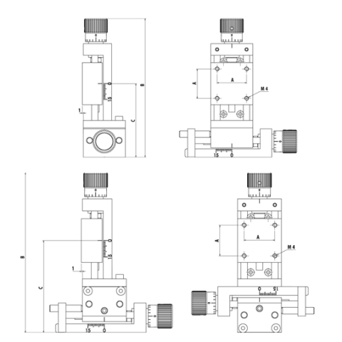 Dimensioned drawing