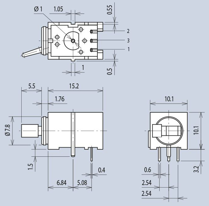 MENTOR - Free CAD models - Toggle Switches with Switch and Touch ...