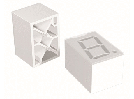 MENTOR - Free CAD models - 7-Segment Displays for SMD LEDs, Housing ...