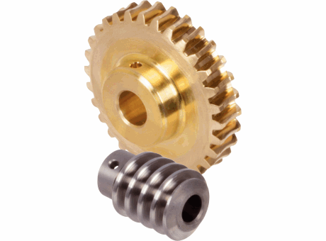 A1-65 Worm Gears - Centre Distance in Casing 17 mm