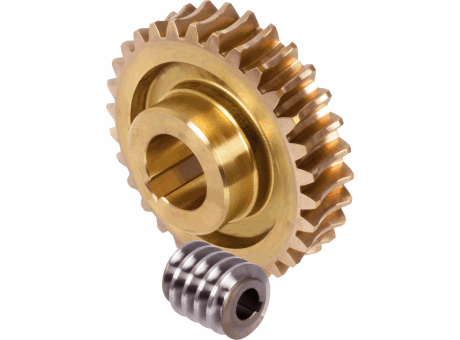A1-72 Worm Gears - Centre Distance in Casing 53 mm