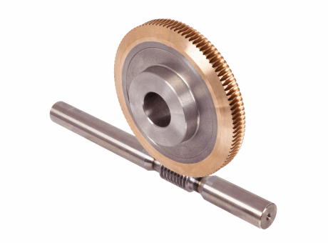 A1-77 ENGRENAGE À VIS CYLINDRIQUE - MONTAGE CARTER ENTRAXE 100 MM ±0,03