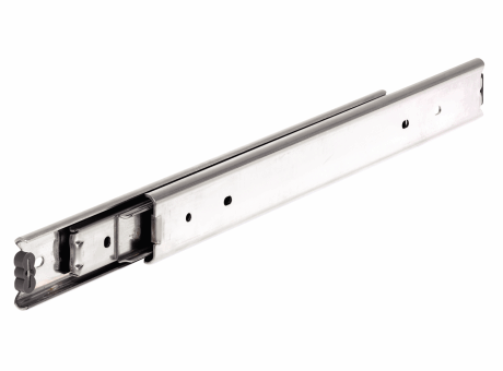 B3-05 GLISSIÈRE INOX - COURSE + 100% CHARGE MAXI PAR PAIRE : 30 À 80 KG