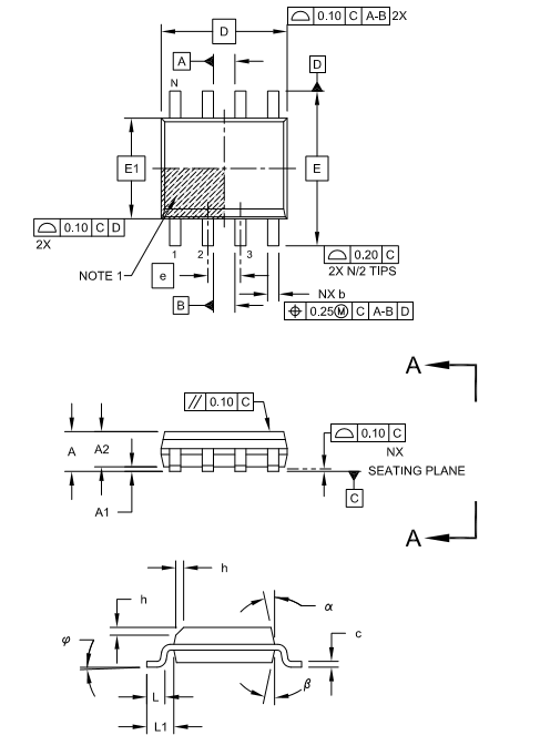 Microchip Technology Inc. - Free CAD models - Integrated Circuit Small ...