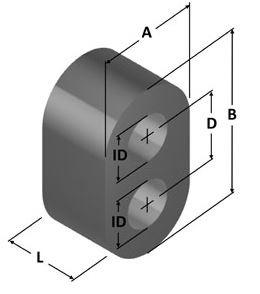 Micrometals - Free CAD models - BALUN CORE - TraceParts