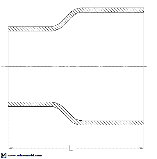 Micromold Products, Inc. - Free CAD models - Concentric Reducers ...