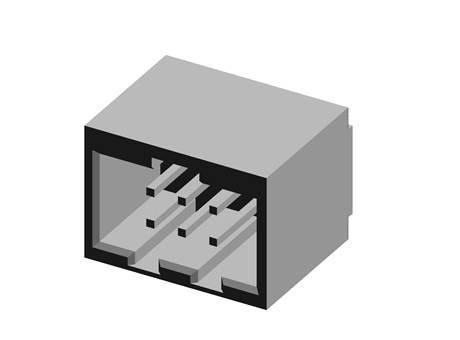 Grid Header Spare Part Molex - Free CAD models - C-Grid - TraceParts