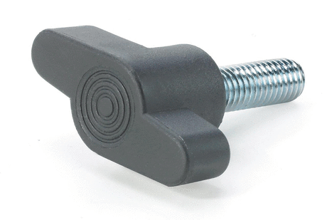 Metric Plastic T-Knobs With Screws