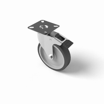 Roller 125 plate fitting with brake