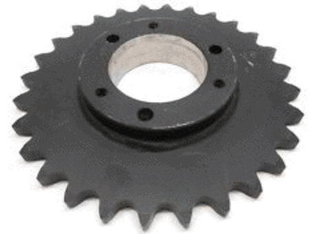 Bushing Bore Roller Chain Sprocket, 100E28