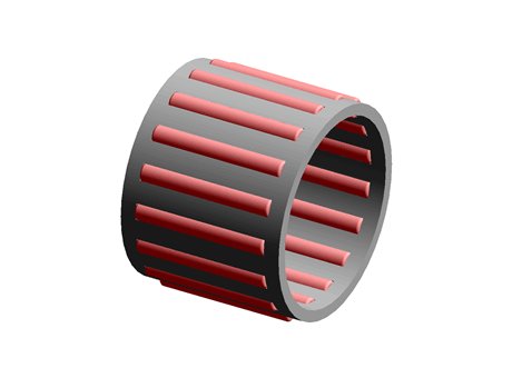 Needle Roller & Cage Assembly, K 18X22X17