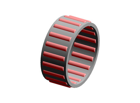 Needle Roller & Cage Assembly, K 20X24X10