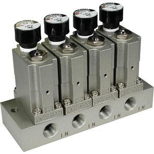 ARM REGULATOR, MANIFOLD with 6 Stations, NARM2000-6A1-N01G