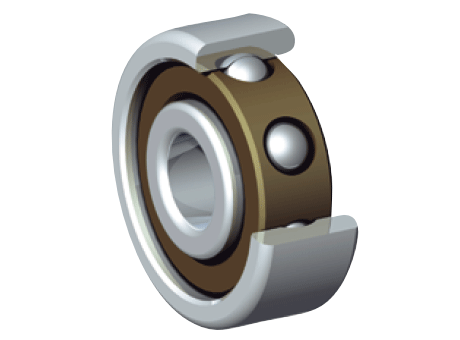 Demontierbare Schrägkugellager, metrische Abmessungen der Serie RA