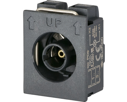 Lampholder BA9S Ø22, direct supply