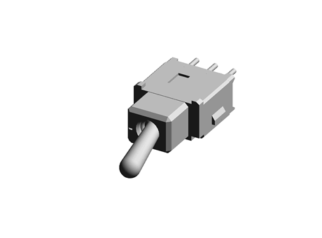 Switch, toggle, SMD, gold contact,A-12AP
