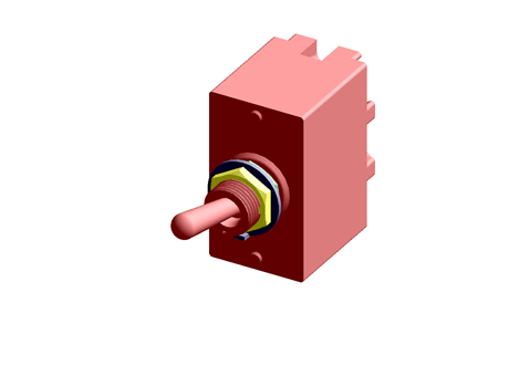 Switch, toggle, screw terminal, 30A type