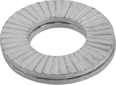 WASHER SCREW LOCK, W. ENL. FLAT FACE FOR M10, STEEL, VPE:1 PIECE=1 PAIR