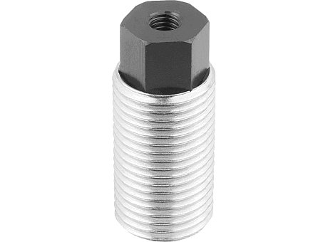 norelem - Free CAD models - SPRING PUSH-PULL PLUNGER SPRING FORCE, WITH ...