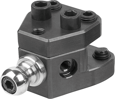 Claw clamp for workpiece stabiliser