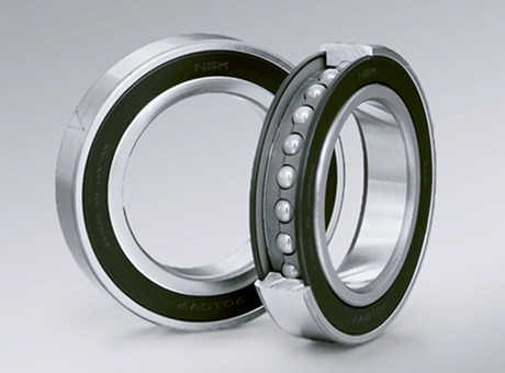 NSK - Free CAD models - High precision angular contact ball bearings ...