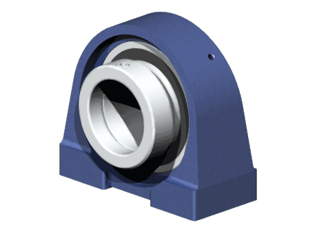 EXPG200, Mancal de ferro fundido cinzento