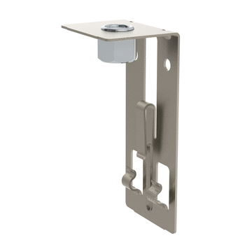 Wire Basket Support Clip with Nut