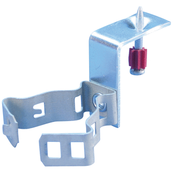Snap Close Conduit/Pipe Clamp with Shot-Fire Bracket