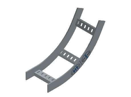 Flatbar Vertical Bend Inside - 2FBHG-06L12-VI60-MS