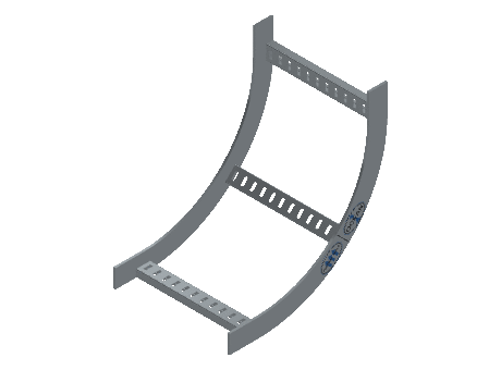 Flatbar Vertical Bend Inside - 2FBHG-12L12-VI90-MS