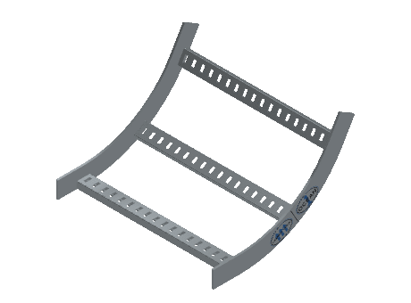 Flatbar Vertical Bend Inside - 2FBHG-18L12-VI60-MS