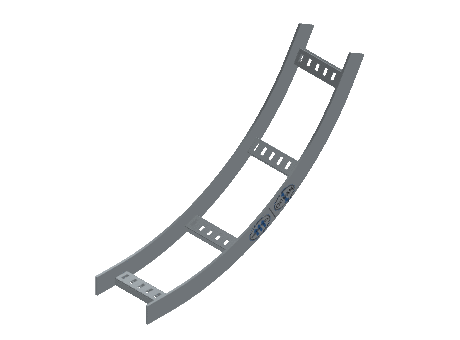 Flatbar Vertical Bend Inside - 2FBHG-06L24-VI60-MS