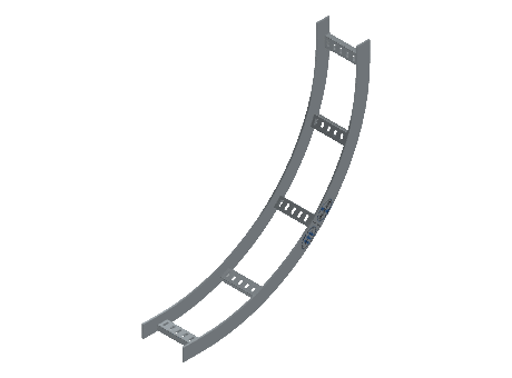Flatbar Vertical Bend Inside - 2FBHG-06L24-VI90-MS
