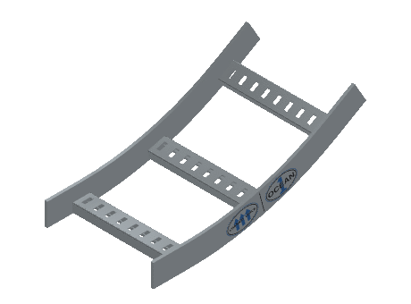 Flatbar Vertical Bend Inside - 2FBHG-09L24-VI30-MS