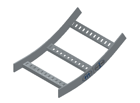 Flatbar Vertical Bend Inside - 2FBHG-12L24-VI30-MS