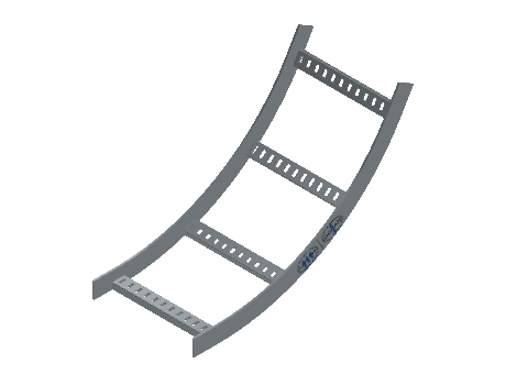 Flatbar Vertical Bend Inside - 2FBHG-12L24-VI60-MS