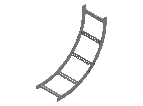 Flatbar Vertical Bend Inside - 2FBHG-12L24-VI90-MS