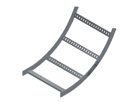 Flatbar Vertical Bend Inside - 2FBHG-18L24-VI60-MS