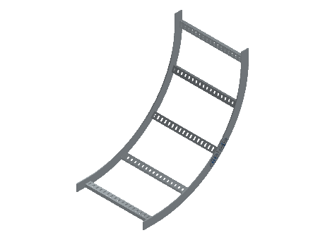 Flatbar Vertical Bend Inside - 2FBHG-18L24-VI90-MS