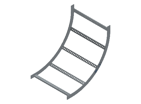 Flatbar Vertical Bend Inside - 2FBHG-24L24-VI90-MS