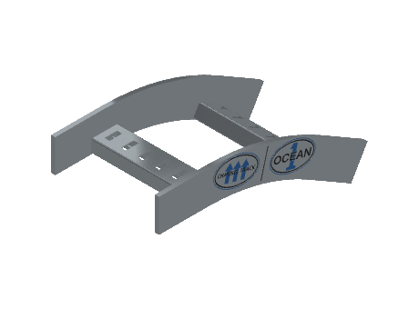 Flatbar Vertical Bend Outside - 2FBHG-06L12-VO30-MS