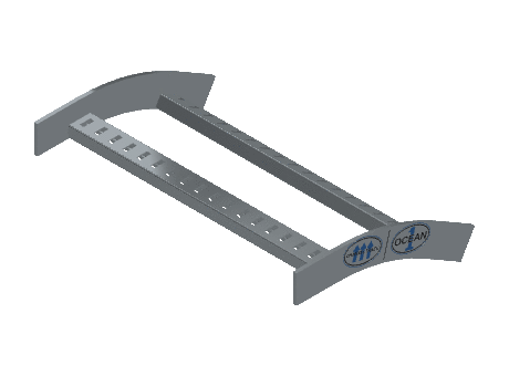 Flatbar Vertical Bend Outside - 2FBHG-18L12-VO30-MS