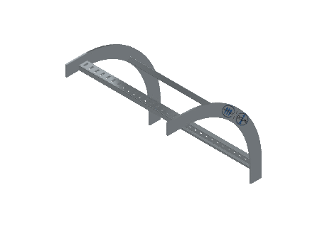 Flatbar Vertical Bend Outside - 2FBHG-18L12-VO90-MS