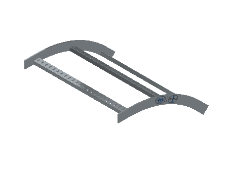 Flatbar Vertical Bend Outside - 2FBHG-24L24-VO45-MS