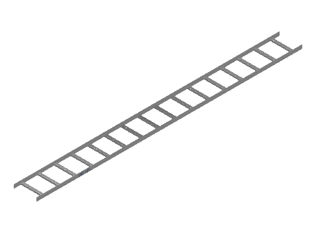 Flatbar Ladder Tray Straight - 2FBS4-12-09-12-MS
