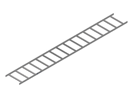 Flatbar Ladder Tray Straight - 2FBS4-18-09-12-MS