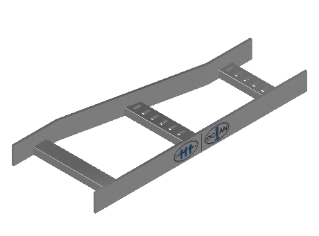 Flatbar Right Hand Reducer - 2FBHG-09X06L-RR-MS