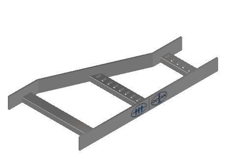 Flatbar Right Hand Reducer - 2FBHG-12X06L-RR-MS