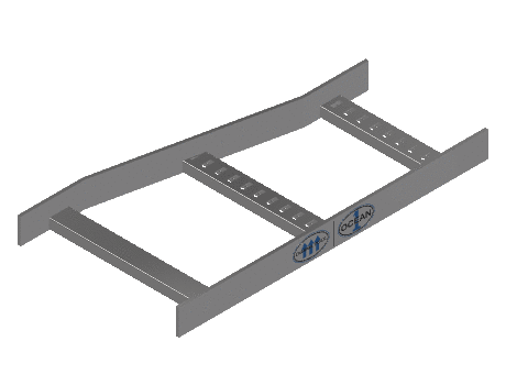 Flatbar Right Hand Reducer - 2FBHG-12X09L-RR-MS